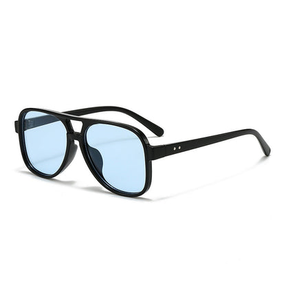 Men's Oversized Transparent Square Glasses Bowlift