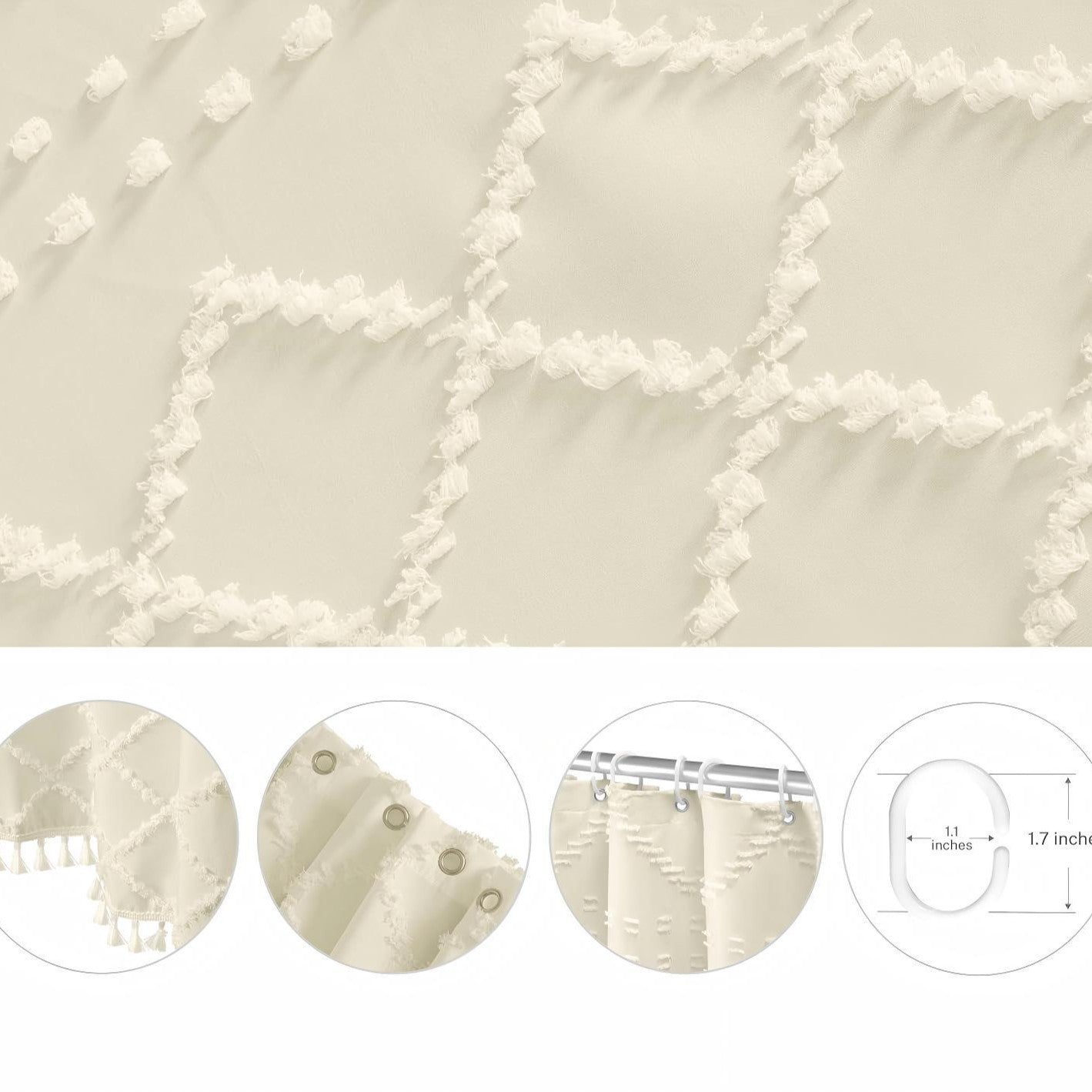 Decorative Shower Curtain
