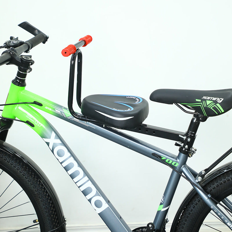 adjustable padded child bicycle passenger seat with safety armrest Bowlift