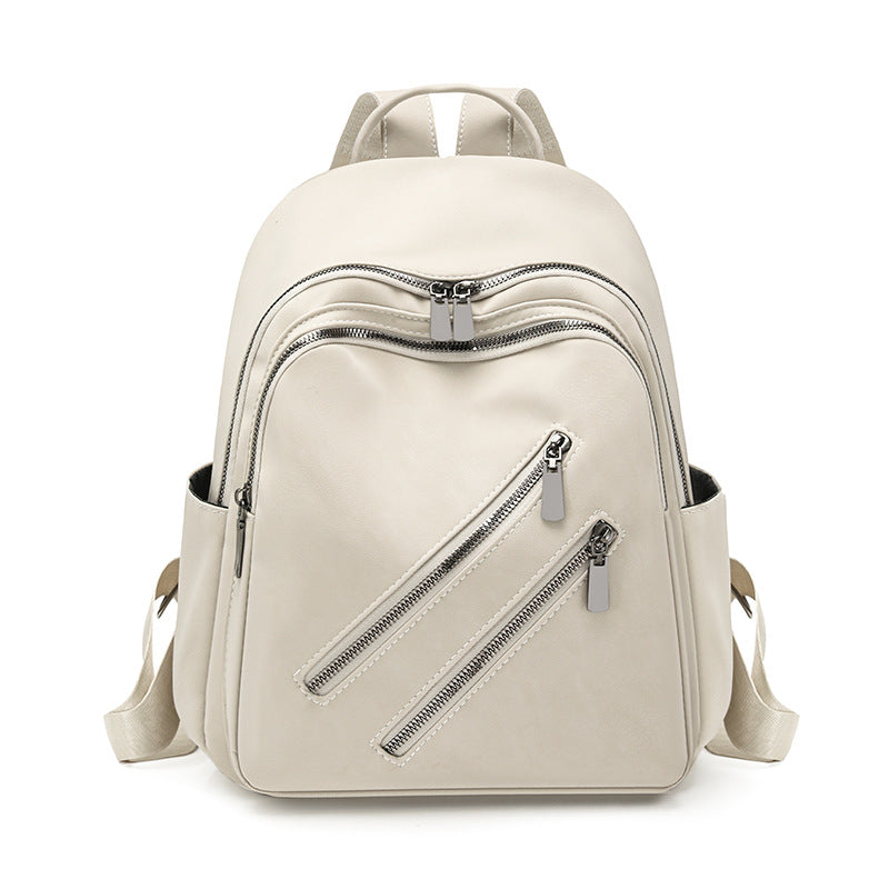 Versatile Multi-Pocket Zippered Backpack Acalora