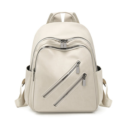 Versatile Multi-Pocket Zippered Backpack Acalora