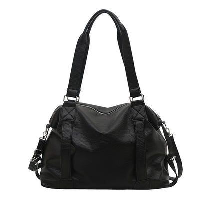 Luxurious Faux Leather Travel Tote Bag Acalora