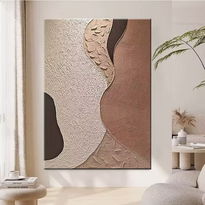 Minimalist Textured Abstract Wall Art