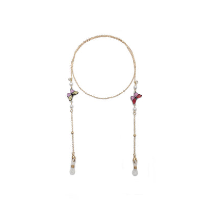 Enchanting Butterfly Eyewear Chain Holder Acalora