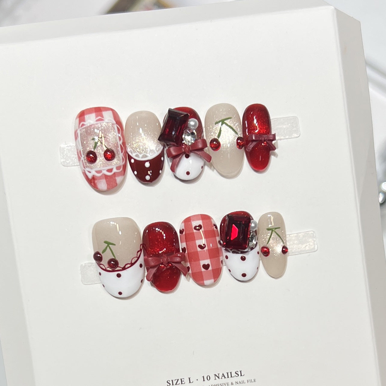 Decorative Themed Nail Art Kit Acalora