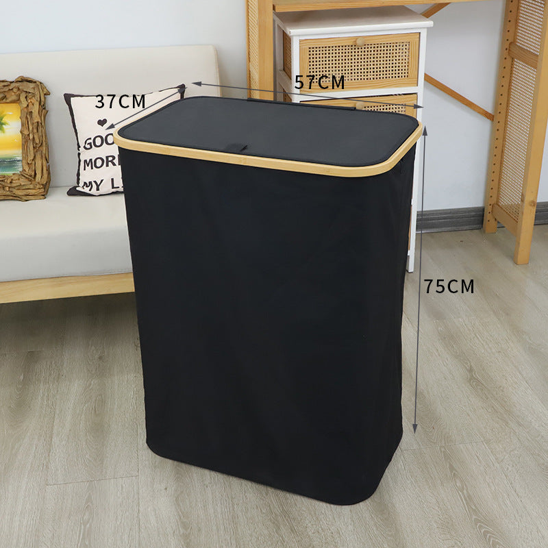 Practical laundry basket with lid Acalora