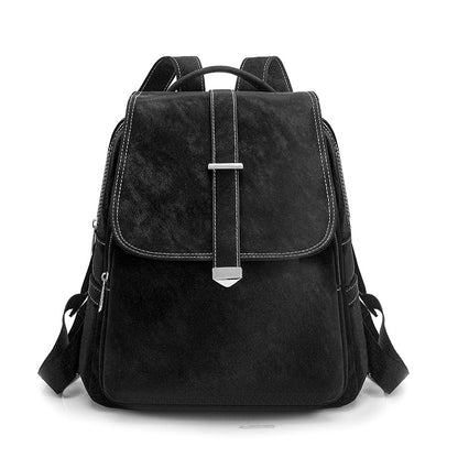 Stylish Faux Leather Backpack Acalora