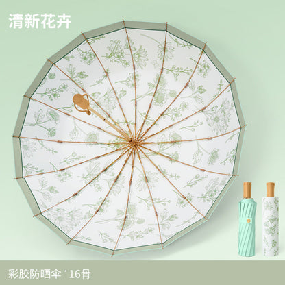 Women's umbrella with floral patterns Kalsten