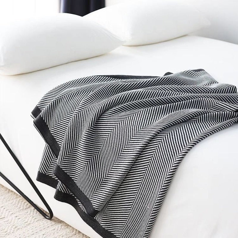 Cozy Cotton Throw Blanket