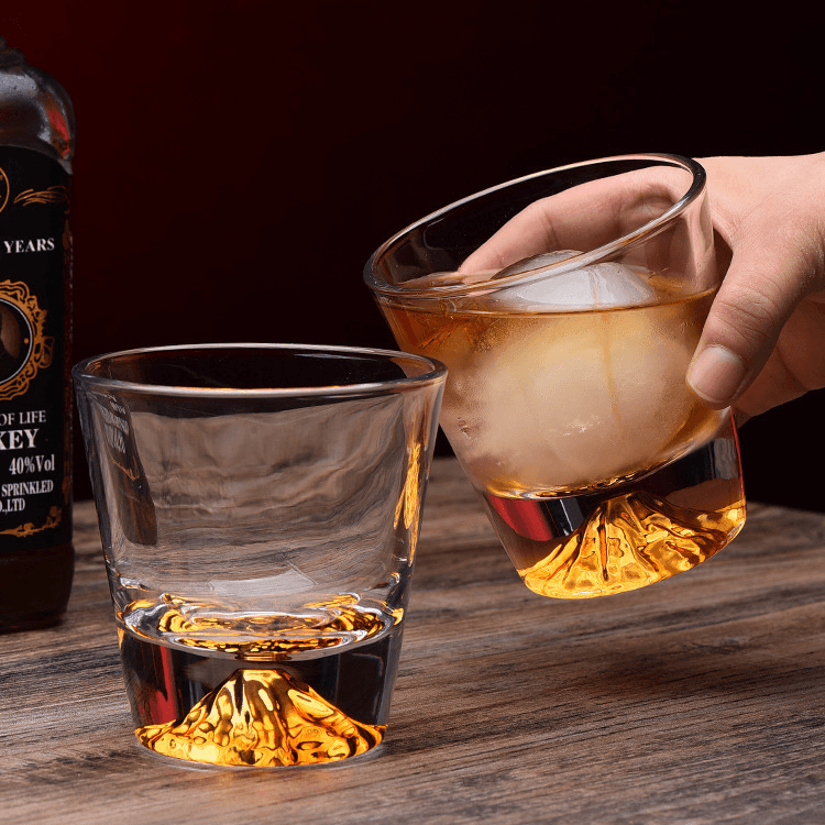 Japanese Mount Fuji Whisky Glass Sets | Karnz