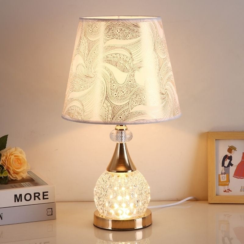 Elegant Decorative Glass Table Lamp