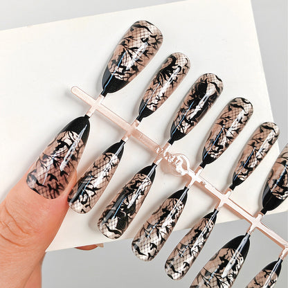 Decorative Press-On Nail Tips Acalora
