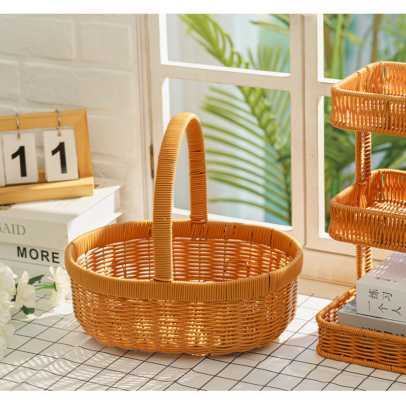 Artisan Woven Utility Basket Acalora