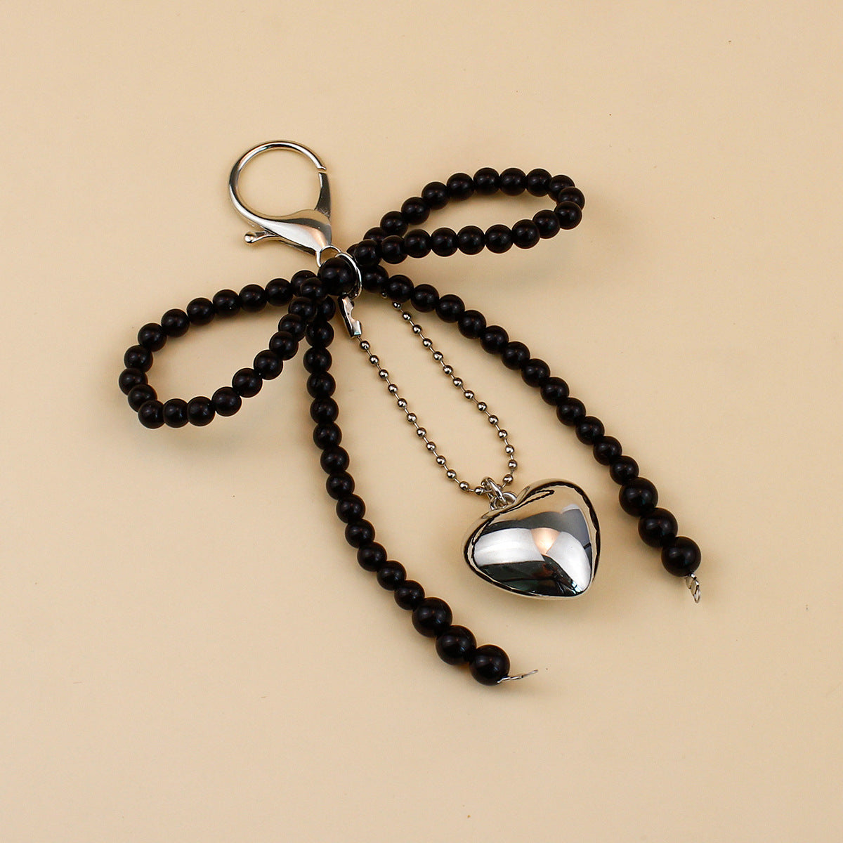 Elegant Pearl Bow Brooch Acalora