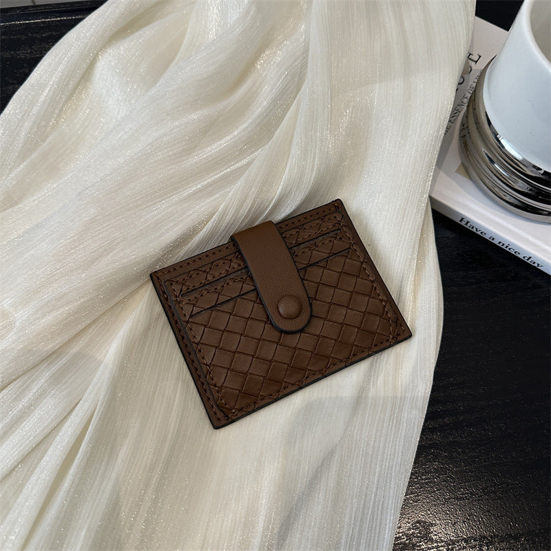 Minimalist Leather Card Holder Acalora