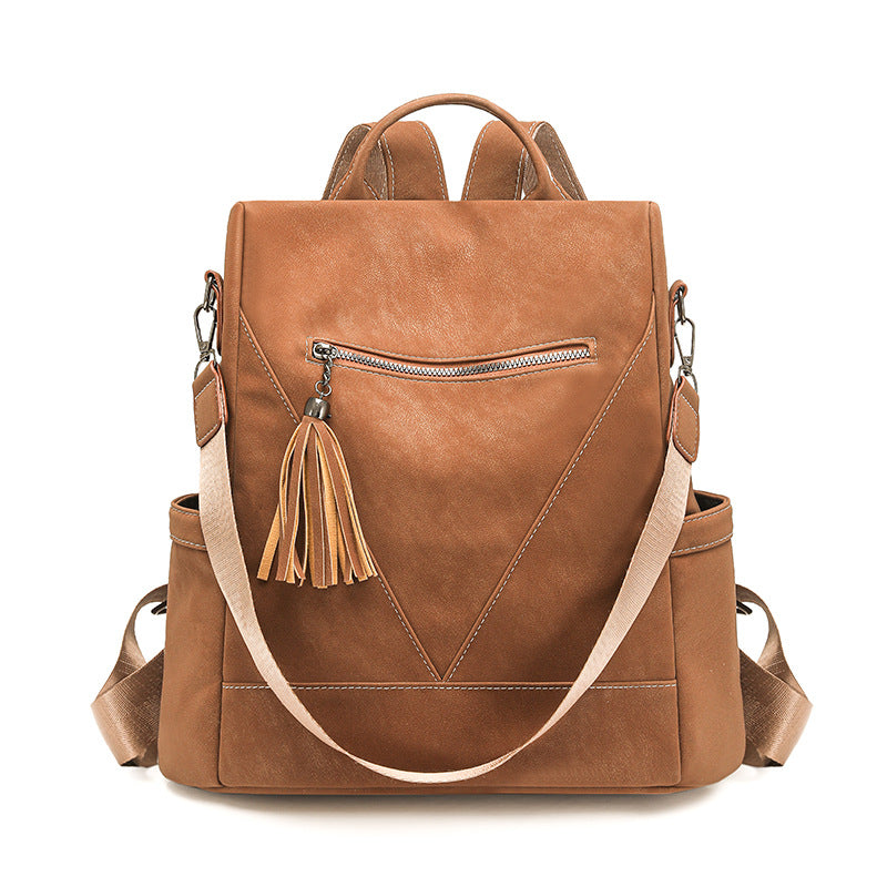 Chic Multi-Pocket Convertible Backpack Acalora