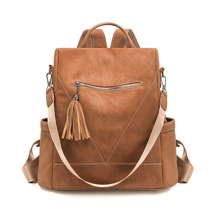 Chic Multi-Pocket Convertible Backpack Acalora