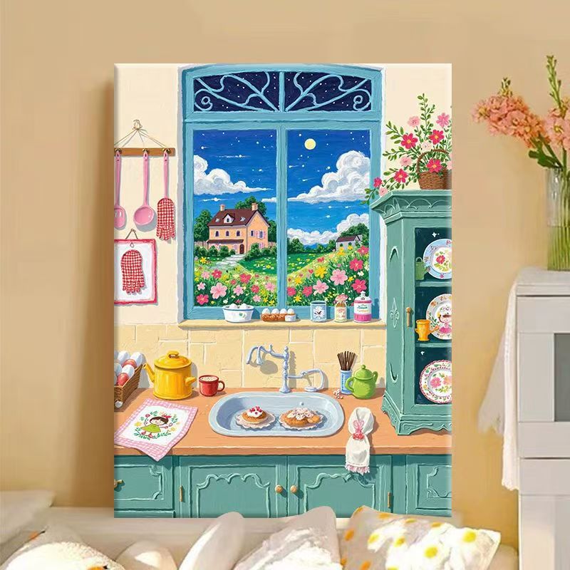 Kitchen-Themed Decorative Canvas Art