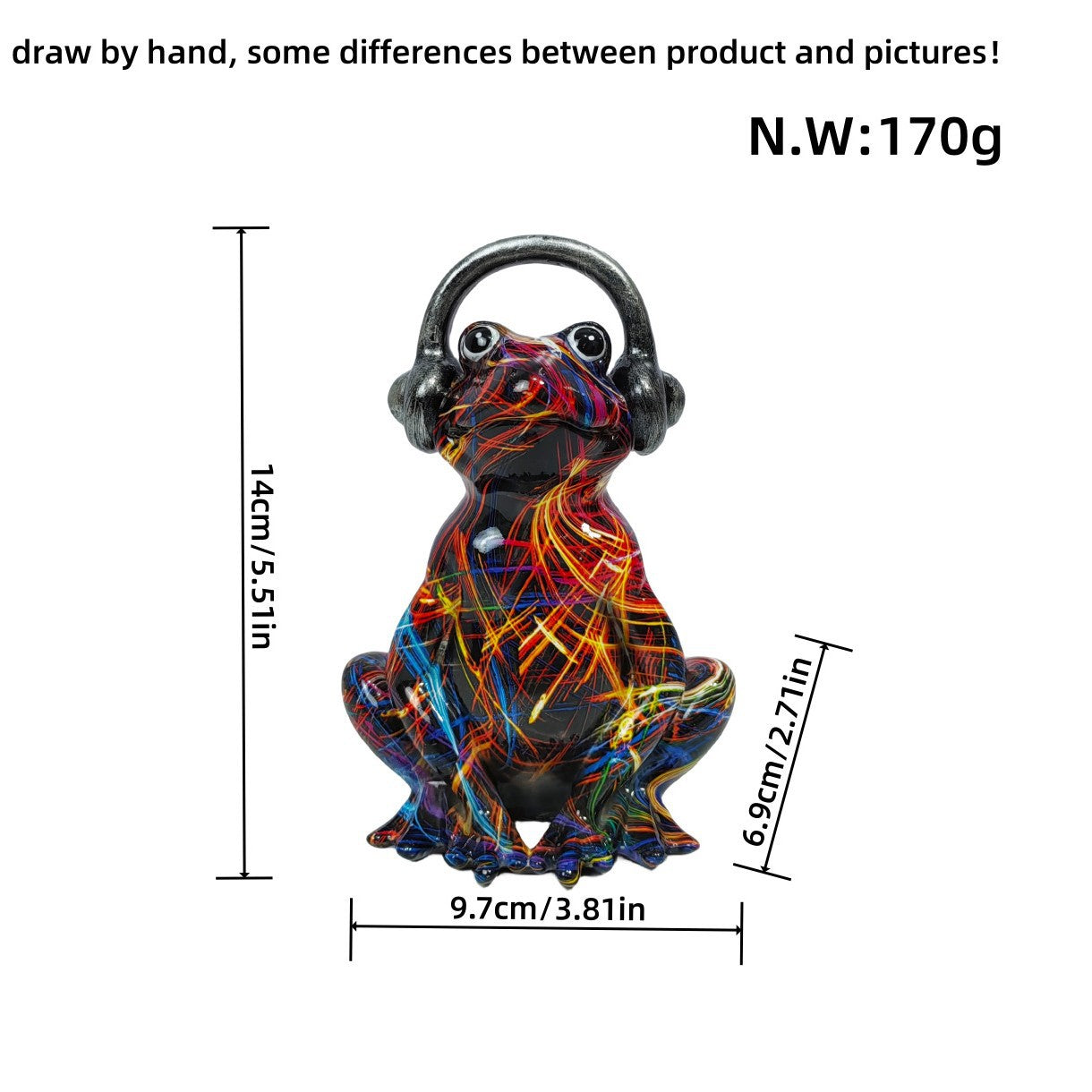 Musical Frog Sculpture Acalora