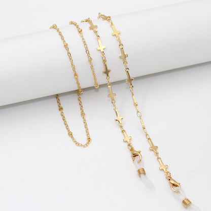 Elegant Star-Linked Eyewear Chain Acalora