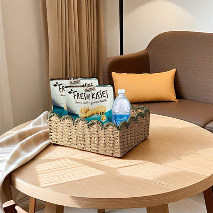 Handcrafted decoration basket Acalora