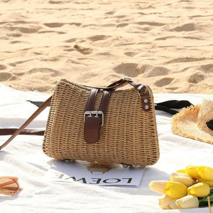 Women's handbag in a modern braided design Karnz