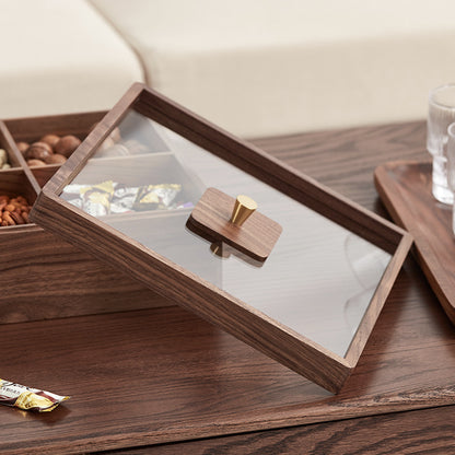 Elegant Wooden Snack Storage Acalora