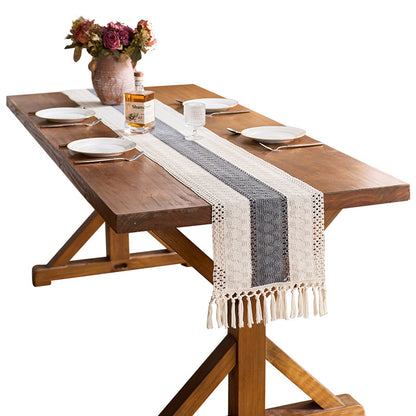 Elegant Macramé Table Runner
