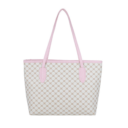Elegant Geometric Pattern Tote Bag Acalora