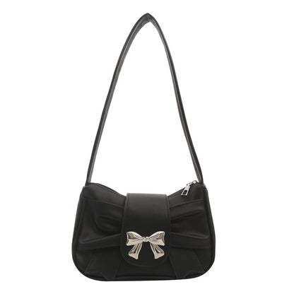 Elegant Bow Accent Shoulder Bag Acalora