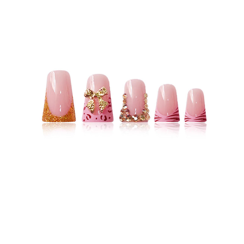 Floral Design Press-On Nails Acalora