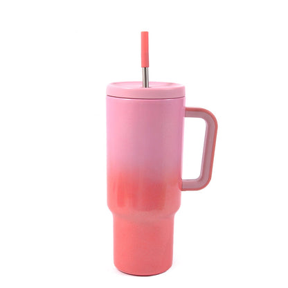 Women High-Quality Insulated Cup with Integrated Straw Kalsten