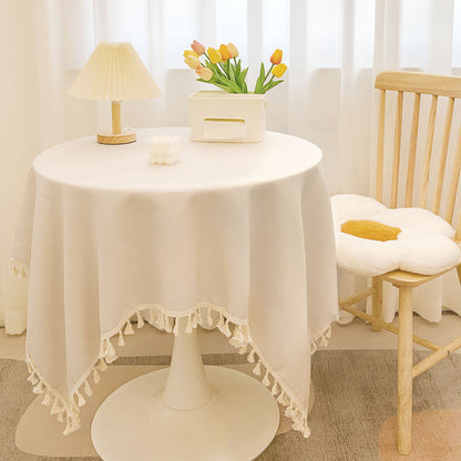 Decorative Tassel Tablecloth