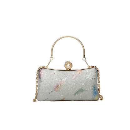 Glittery Evening Clutch Bag Acalora