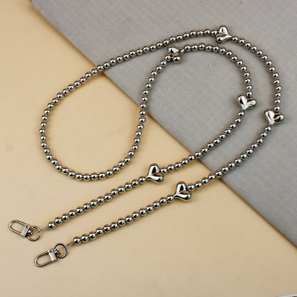 Heart-Embellished Eyewear Chain Acalora