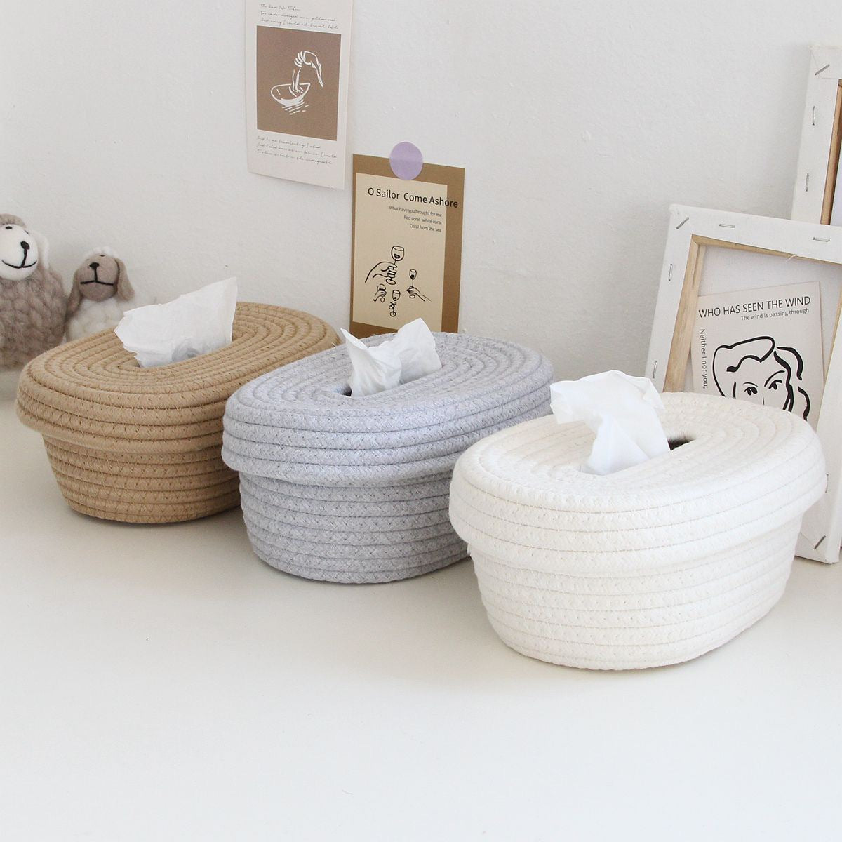 Woven Storage Basket Acalora