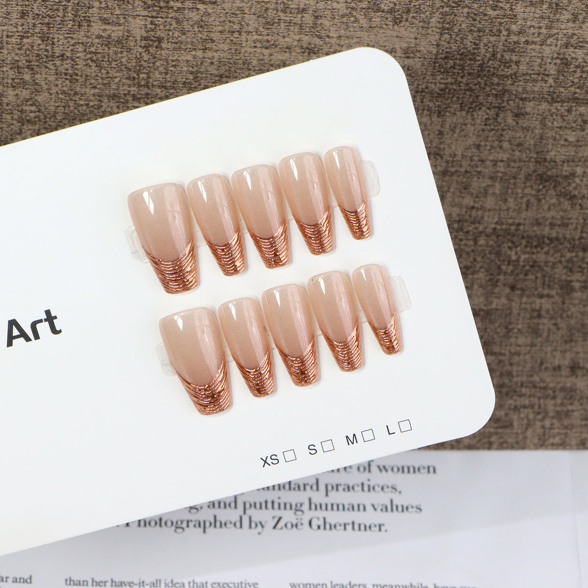 Glamorous French Tip Nail Art Acalora
