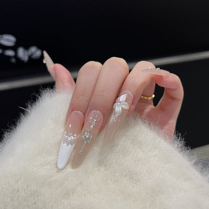 Ornate Press-On Nail Design Acalora