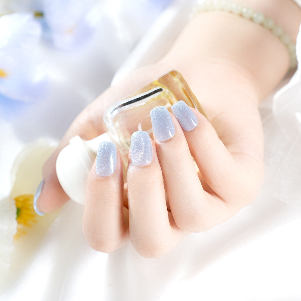 Gradient Glitter Press-On Nail Tips Acalora