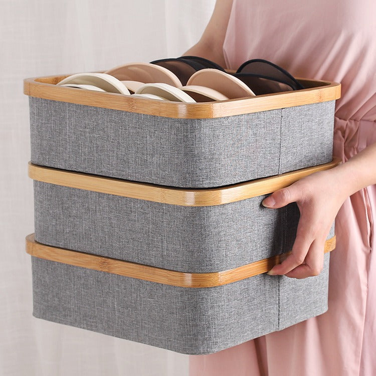 Practical storage basket with compartments Acalora