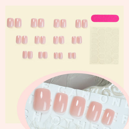 Classic Short Square Press-On Nail Set Acalora