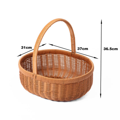 Artisan Woven Utility Basket Acalora