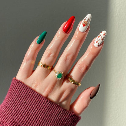 Holiday-Themed Press-On Nail Art Set Acalora 1788496103