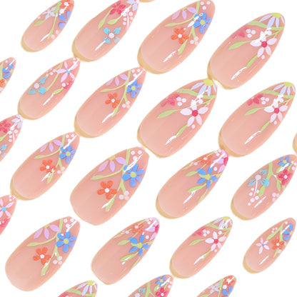 Artistic Floral Nail Design Kit Acalora