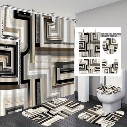 Artistic Skull Bathroom Décor Set