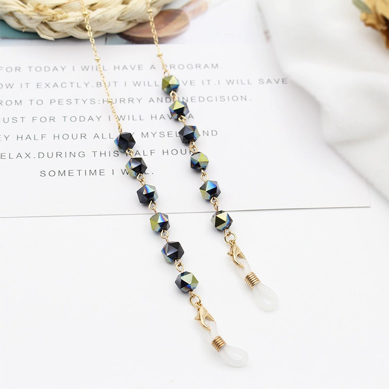 Elegant Crystal-Embellished Eyewear Chain Acalora 1788159829