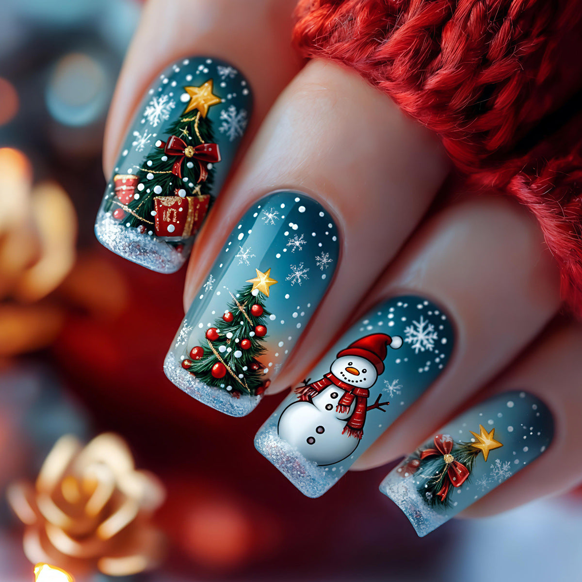Festive Holiday Nail Art Acalora 1788155398