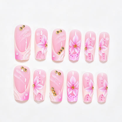 Artistic Floral Nail Art Design Set Acalora