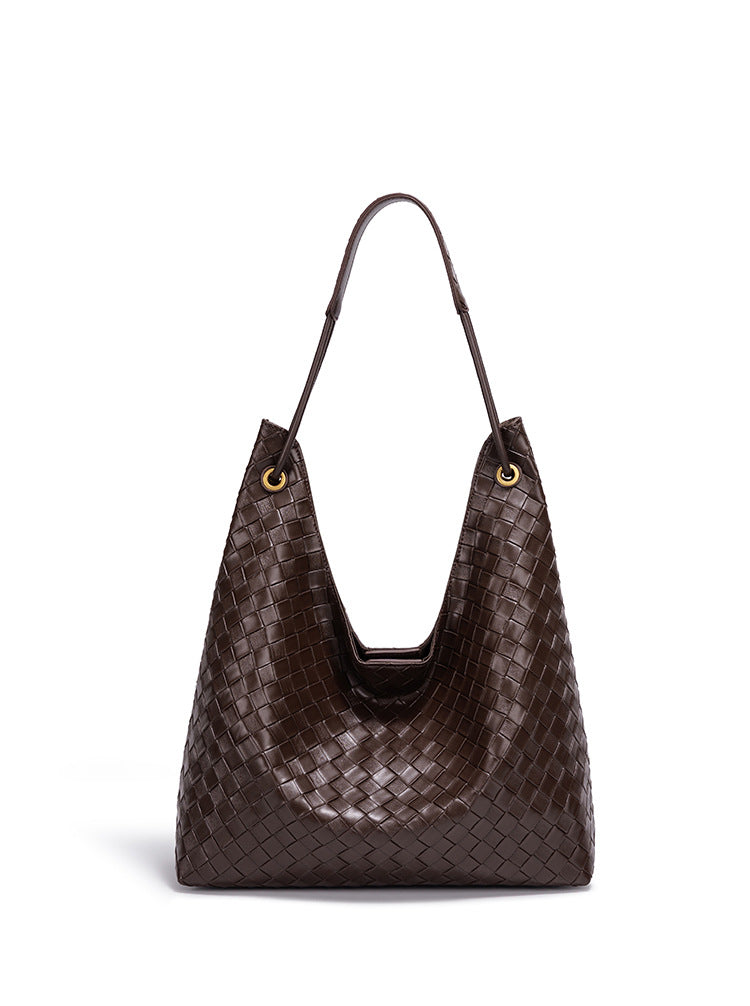 Stylish Woven Hobo Handbag Acalora