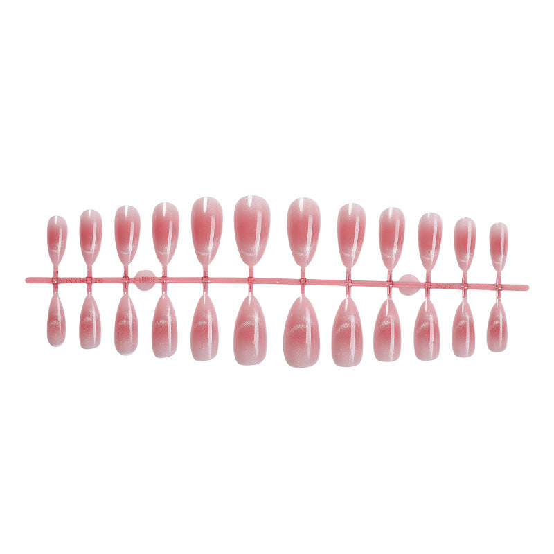 High-Quality Press-On Nail Set with Gradient Design Acalora